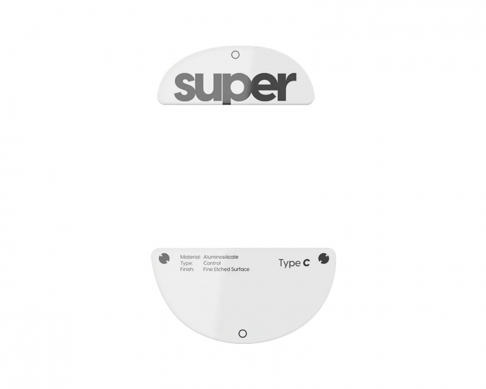 Superglide Glas-Skates Typ-C für JV-X - Weiß
