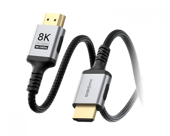 Hagibis Ultra Soft High Speed 8K HDMI Kabel – 2 m