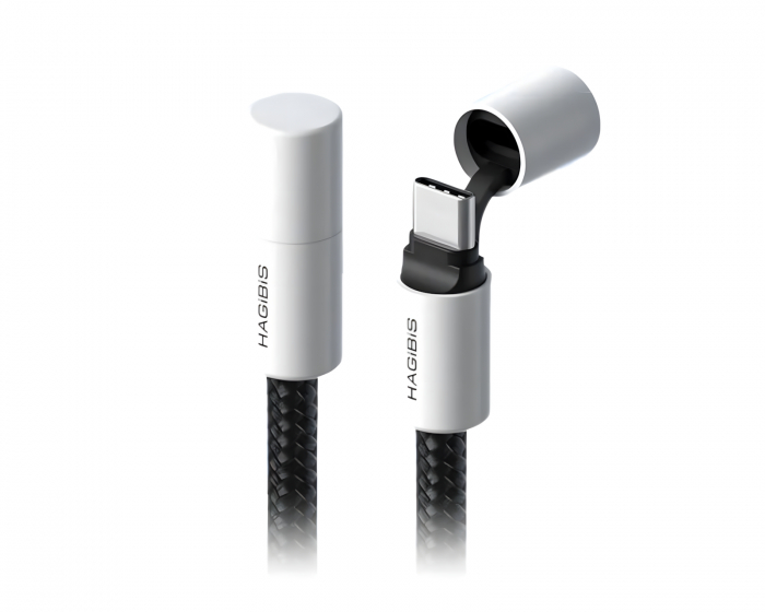 Hagibis USB-C Ladekabel Schwarz - 1,2 m