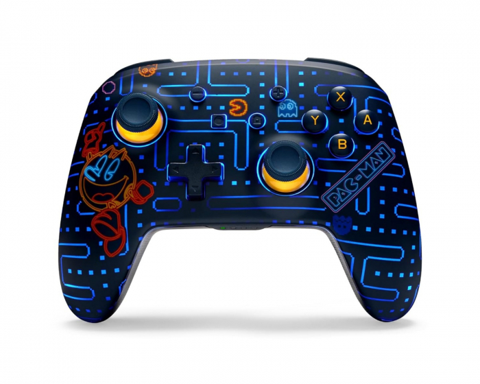 PowerA Enhanced Wireless Controller für Nintendo Switch - Pac Man (Neon Arcade)