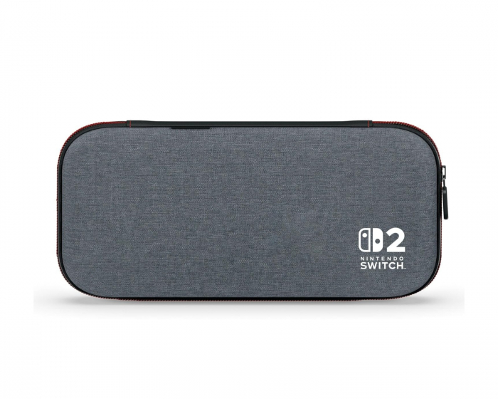PowerA Slim-Schutzcase für Nintendo Switch 2 - Dunkles Heather-Grau