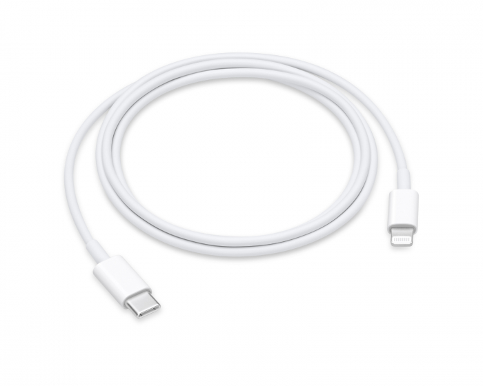 Apple Lightning auf USB-Kabel MFi Weiß (0,5 Meter)
