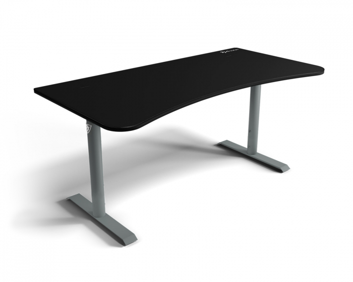 Arozzi Arena Gaming Tisch - Large - Frozen Grey - Schwarz