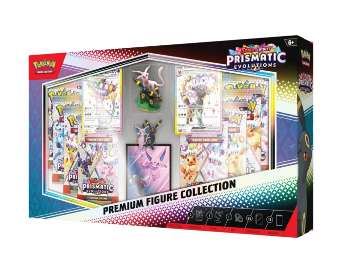 Pokémon Scarlet & Violet 8.5: Prismatic Evolutions Premium Figuren-Kollektion