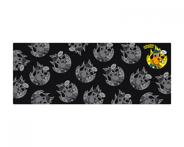 Evensteven Gaming Mauspad - BURNGOROUND