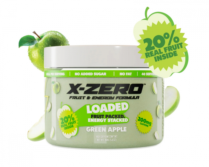 X-Gamer X-Zero Loaded Apple - 40 Portionen