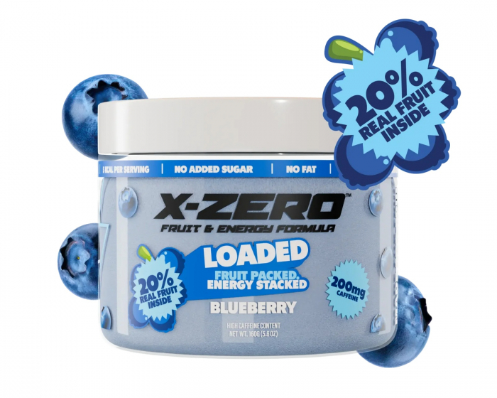 X-Gamer X-Zero Loaded Blaubeere - 40 Portionen