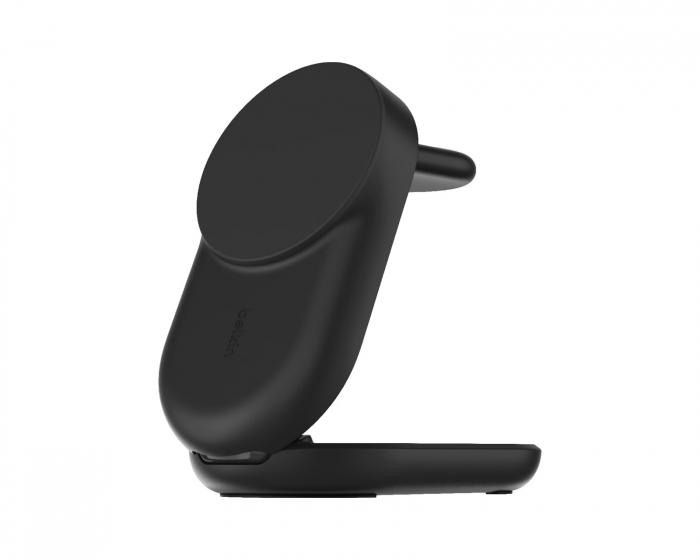 Belkin UltraCharge 3-in-1 Qi2 Drahtloses Ladegerät - Schwarz