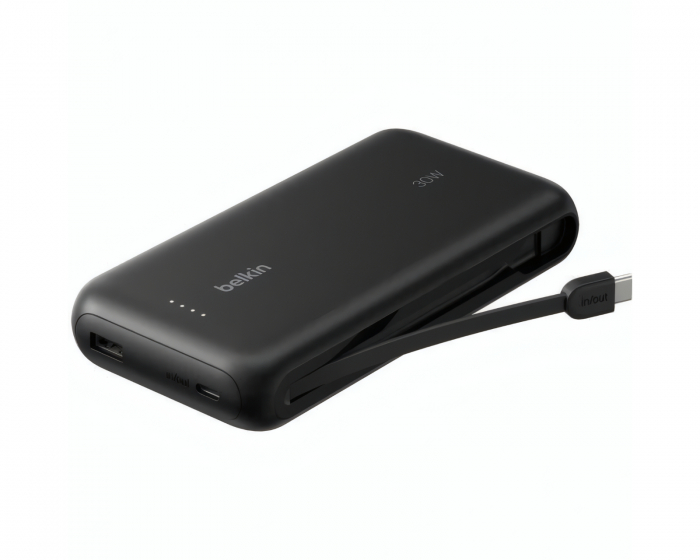 Belkin PD30W 20000 mAh Powerbank mit integriertem Kabel