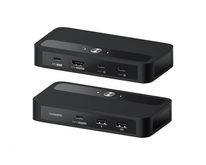 Hagibis 4K USB-C KVM Switch Hub