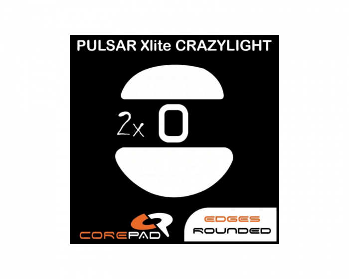 Corepad Skatez PRO für Pulsar Xlite CL CrazyLight Mini