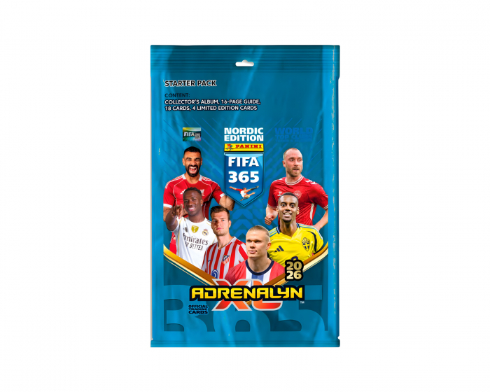 Panini FIFA 365 AdrenXL 2026 Starterpaket - Fußballkarten