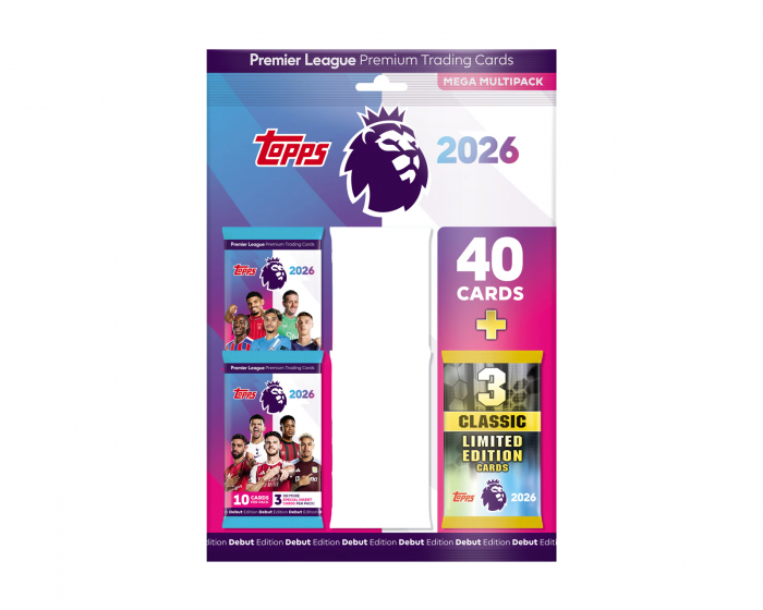 Topps Premier League Mega Pack 25/26 - Fußballkarten