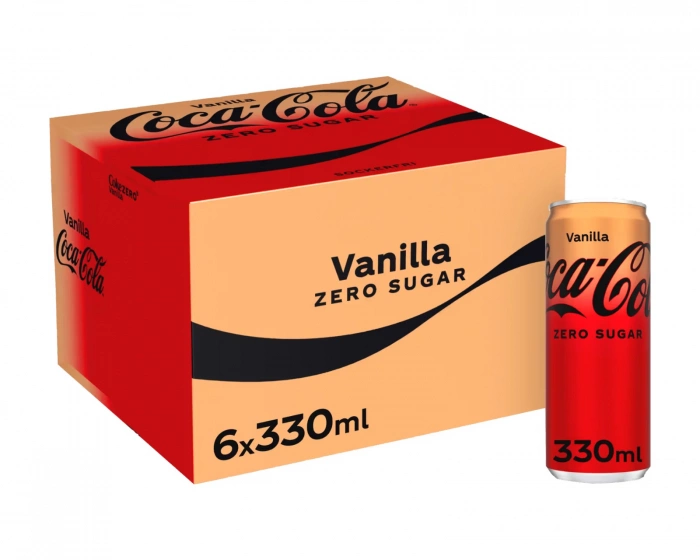 Coca-Cola Zero Vanilla 6er-Pack 33cl
