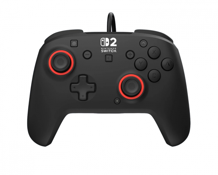 Turtle Beach Rematch Kabelgebundener Controller für Nintendo Switch 2 – Schwarz