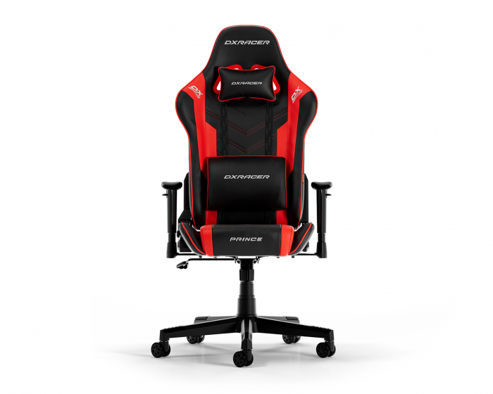 DXRacer PRINCE L Schwarz & Rot PVC Leder