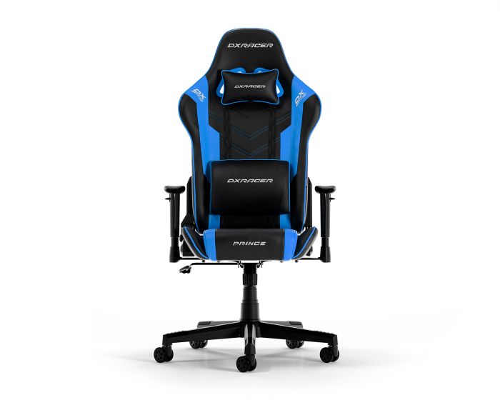 DXRacer PRINCE L Schwarz & Blau PVC Leder