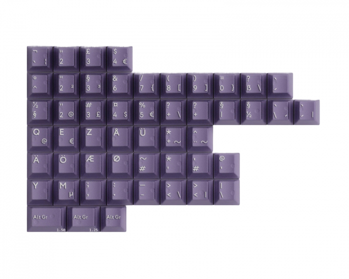 KBDfans PBTfans Atomic Purple R2 - Internationales Kit