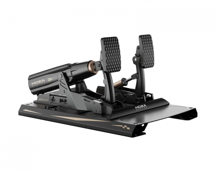 Moza Racing mBooster Active Pedal Bundle, Dynamisches Force Feedback + CRP2 Gaspedal
