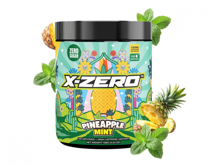 X-Gamer Ananas & Minze - 100 Portionen