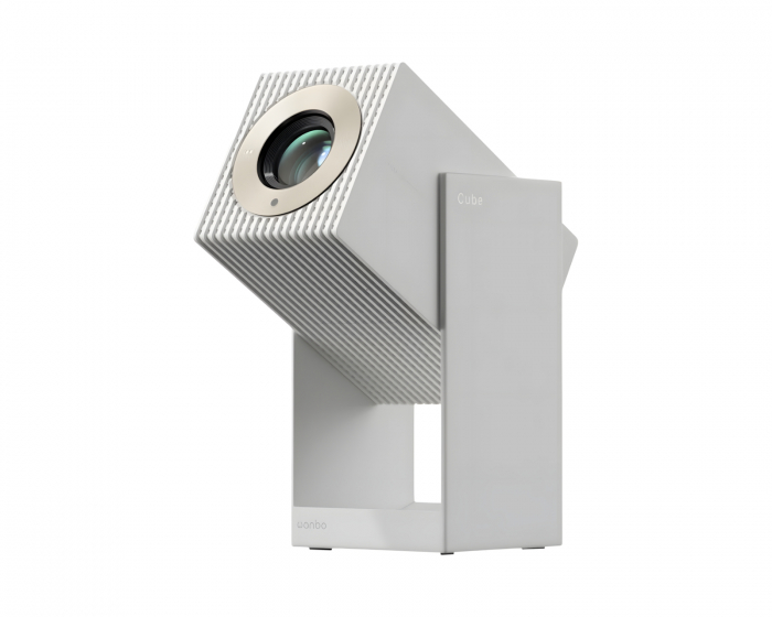 Wanbo Cube 2 Pro - Smart Projektor - 500 ANSI, 1080p, Google TV - Weiß