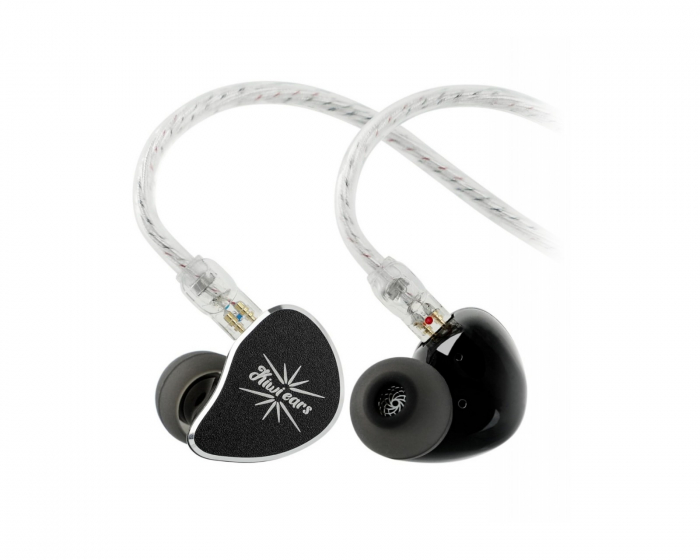 Kiwi Ears Belle IEM Kopfhörer mit Mikrofon - 3,5 mm - Schwarz