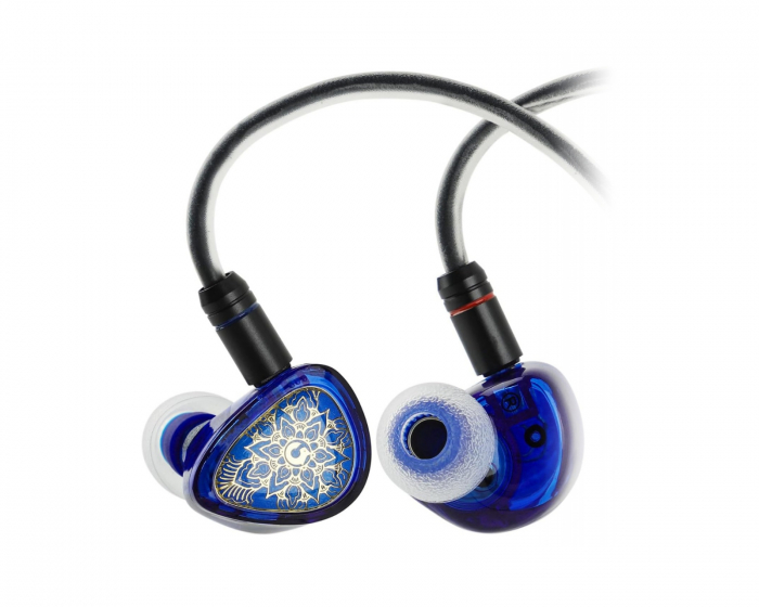 Tangzu Wan'er S.G 2 IEM Kopfhörer mit Mikrofon - 3,5 mm - Klarblau