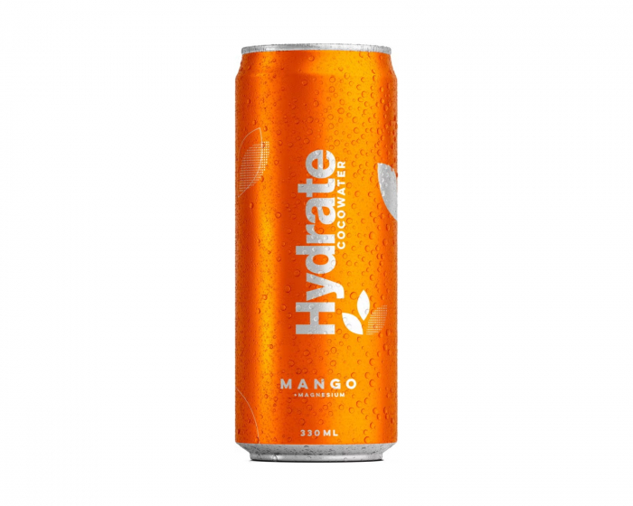 Hydrate Sparkling Cocowater 330ml Mango