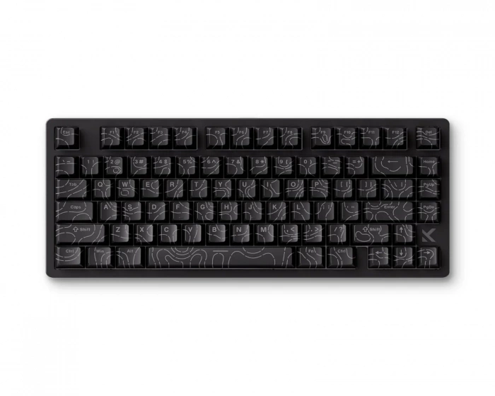 MCHOSE Jet 75 E‑Sport Tastatur - Black Topographic [Kailh Magnetic God Switch]