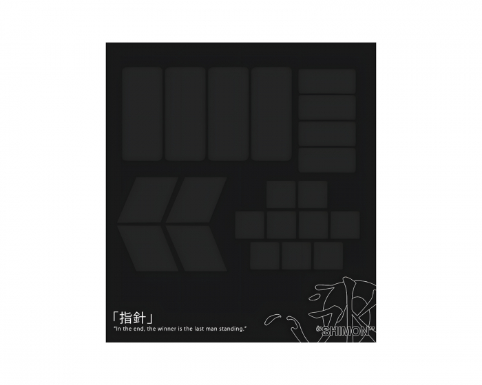 Mizu Works Shimon Grips - DIY Vorabgeschnitten - Schwarz