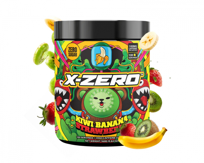 X-Gamer X-Zero Kiwi Banana - 100 Portionen