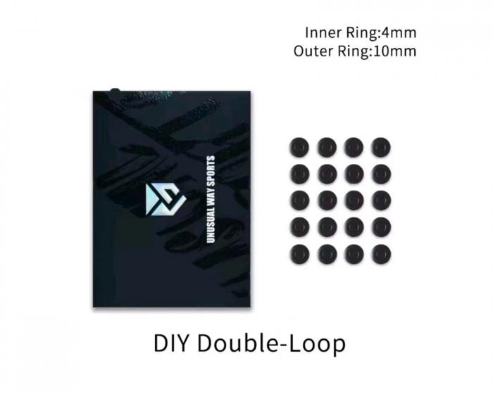 Unusual Way Sports Black Donut - Universal Skates - 40 pcs