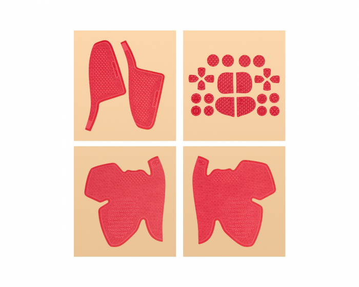 TalonGames Controller Grip Tape für PS5 DualSense Controller - Ultra Version - Rot