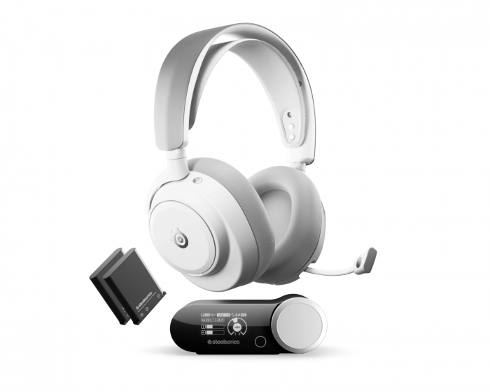 SteelSeries Arctis Nova Pro Omni Kabelloses Gaming‑Headset - Weiß