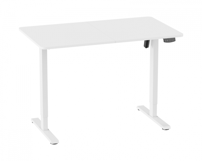 MaxMount Höhenverstellbarer Schreibtisch (140 x 70 cm) - Weiß