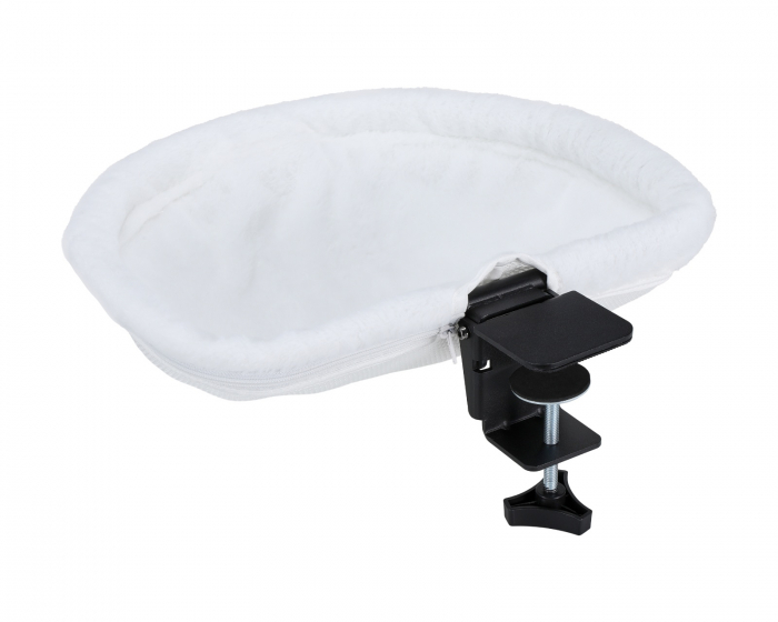 MaxMount Klappbare Tischmontierte Katzenbett - Weiß