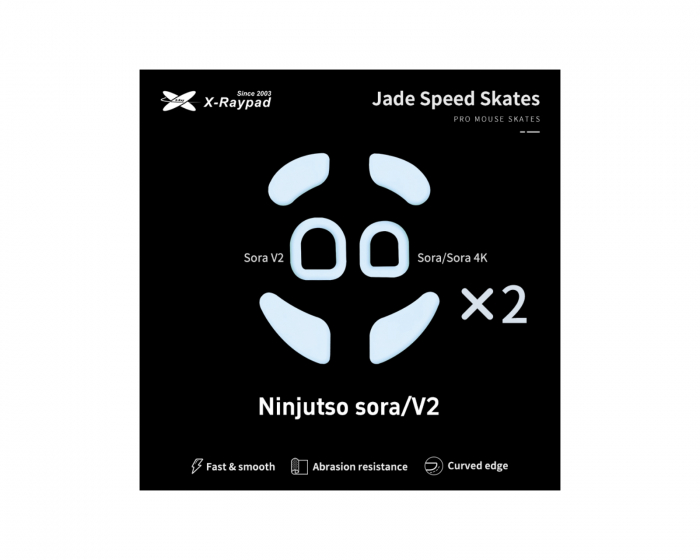 X-raypad Jade Mouse Skates für Ninjutso Sora / 4K / Sora V2
