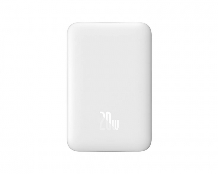 Baseus Powerbank 10000mAh, USB-C 20W, MagSafe - Weiß