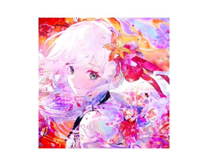 Hachiware Hanabi Glas-Mauspad