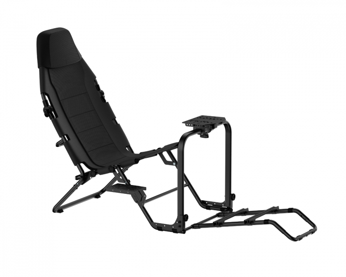 MaxMount FLEX Klappbares Racing-Simulator-Cockpit - Schwarz