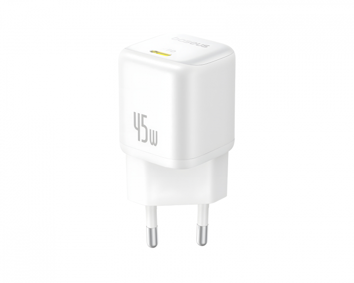 Baseus PicoGo GaN Schnellladegerät 1C 45W - Weiß
