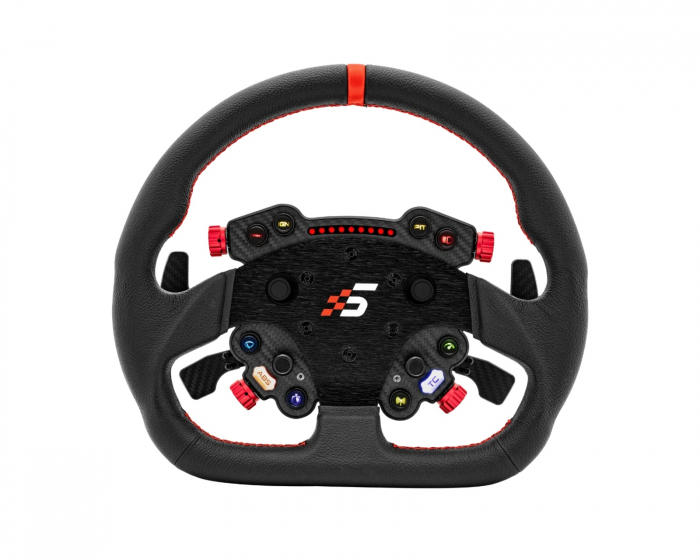Simagic GT1 D-förmiges Lenkrad (Leder) + GT Pro Hub (K)