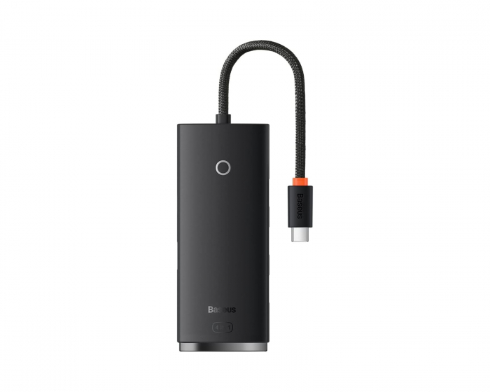 Baseus Lite Series 4-Port Type-C HUB-Adapter - Schwarz