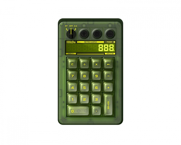 8Bitdo Retro 18 Mechanical Numpad - Kabellose Nummernblock - Xbox Edition
