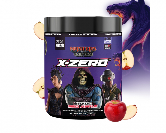 X-Gamer X-Zero Masters of the Universe Havoc Red Apple - 100 Portionen