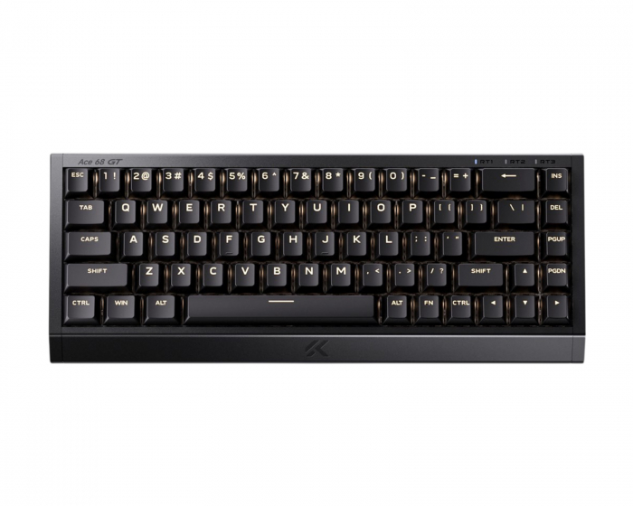MCHOSE Ace 68 GT Hall Effect Magnetische Gaming-Tastatur ANSI - Black Gold