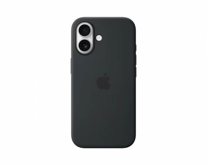 Apple iPhone 17 Silikon Case mit MagSafe - Schwarz