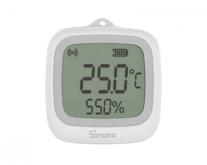 Sonoff ZigBee LCD Temperatur- und Feuchtigkeitssensor