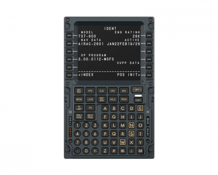 Moza Racing MB7F Flight Computer Display