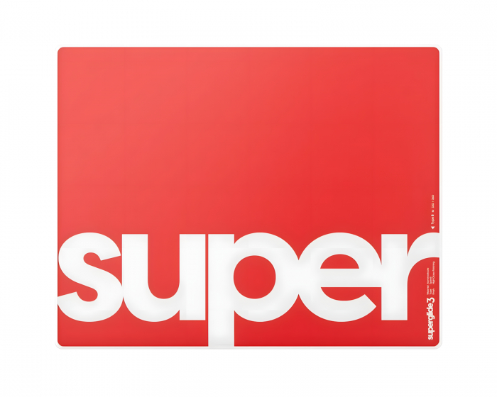 Superglide Glas-Mauspad v3 M - Type-S - Rot